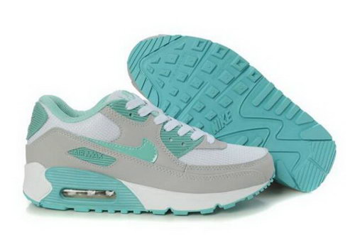 Nike Air Max 90 Womens Shoes Wolf Grey Fresh Water Factory Store